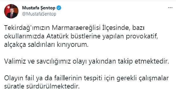 ŞENTOP SALDIRIYI KINADI