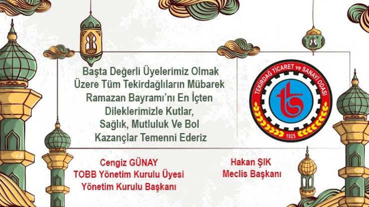 TEKİRDAĞ TSO'DAN RAMAZAN KUTLAMASI