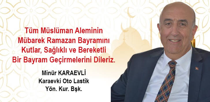 KARAEVLİ'DEN BAYRAM MESAJI