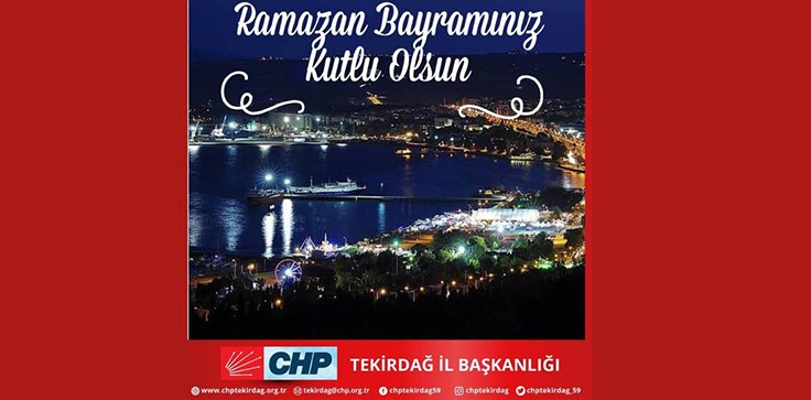 CHP'DEN BAYRAM MESAJI