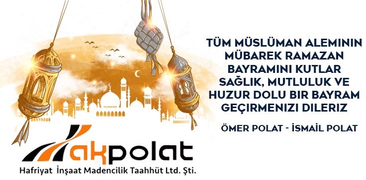 İSMAİL POLAT'TAN BAYRAM  MESAJI