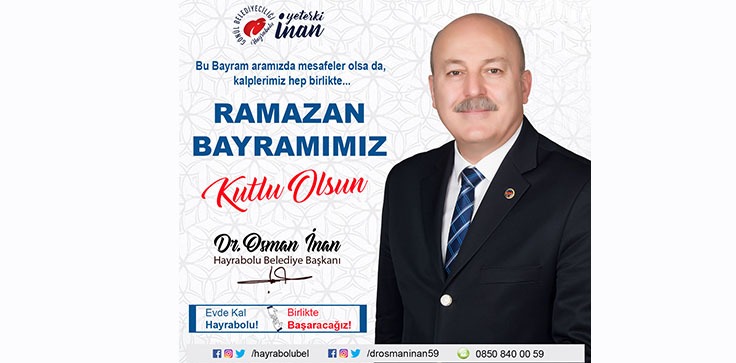 OSMAN İNAN'DAN BAYRAM MESAJI