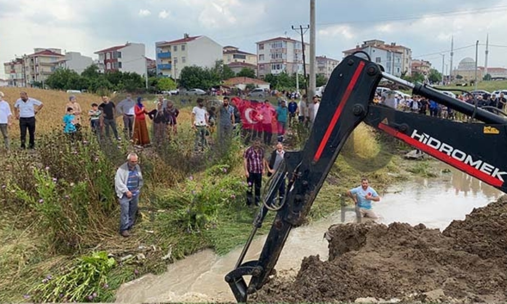 TEKİRDAĞ'DA 2 ÇOCUK SELE KAPILDI