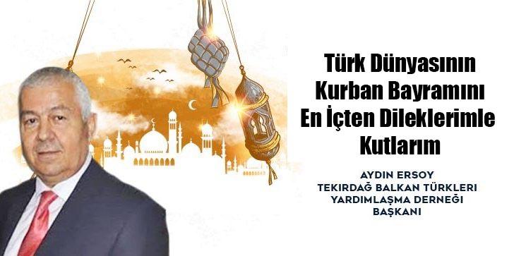 AYDIN ERSOY'DAN KURBAN MESAJI