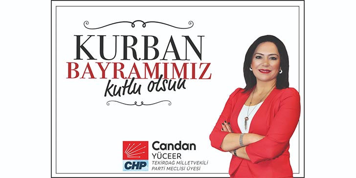 CANDAN YÜCEER'DEN BAYRAM MESAJI