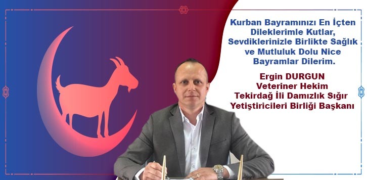 ERGİN DURGUN'DAN BAYRAM MESAJI