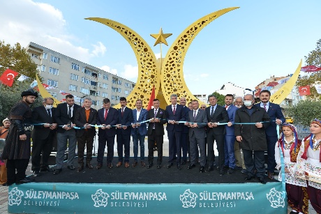 3 hilalli park açıldı