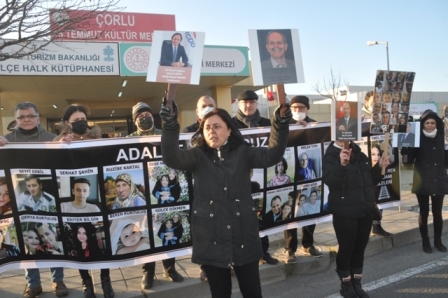 Çorlu tren kazasında 4 yakını kaybetti adalet için böyle haykırdı