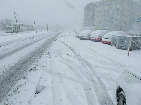 Tekirdağ'da okullara kar tatili