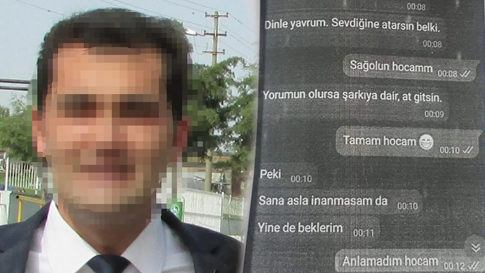 Öğrenciye Watsap'tan iğrenç taciz