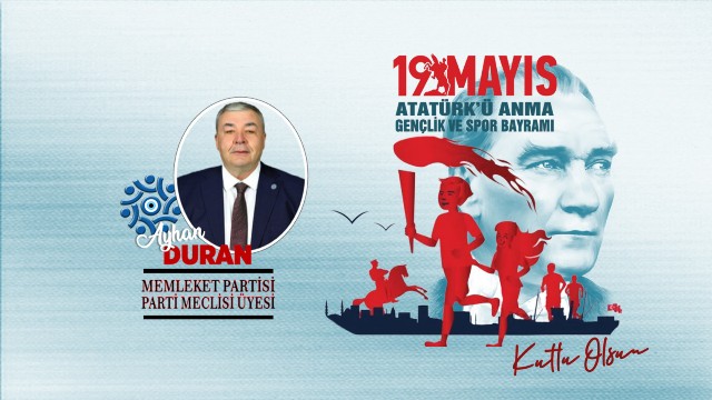 Ayhan Duran'dan 19 Mayıs kutlaması