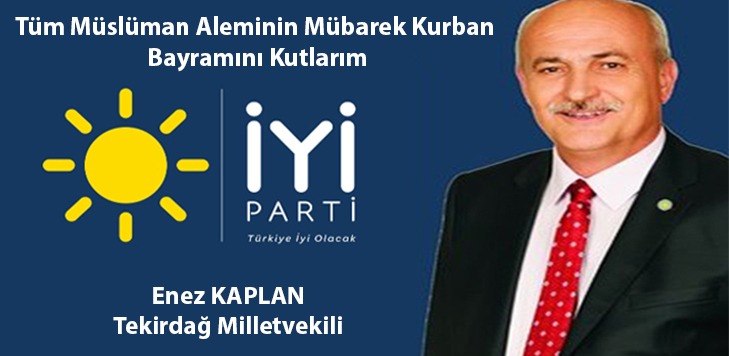 Kaplan'dan Kurban Bayramı Mesajı