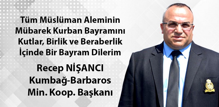 Nişancı'dan Kurban Bayramı mesajı