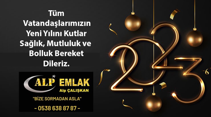 Alp Emlak'tan Yeniyıl Mesajı