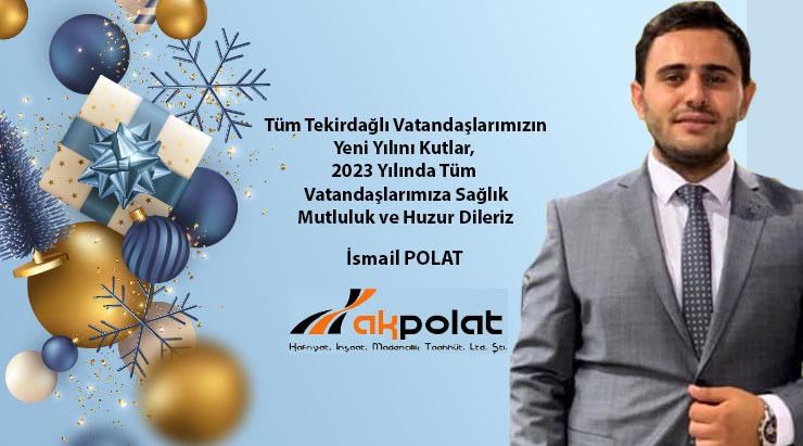 İsmail Polat'tan Yeniyıl Mesajı