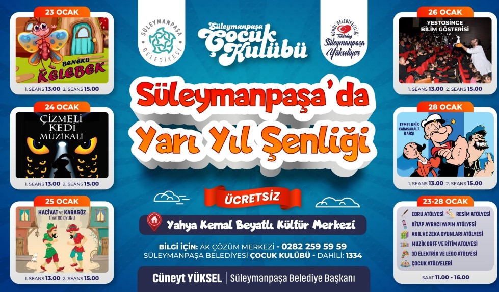 Çocuklara Özel Yarıyıl Şenliği