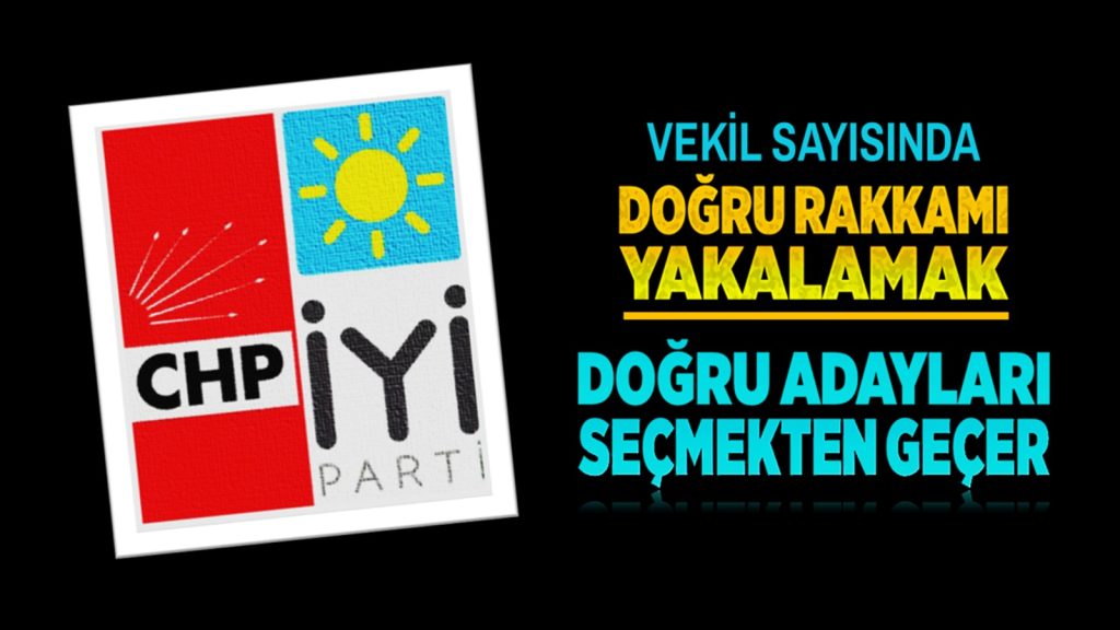 Vekil Sayısında Doğru Rakamı Yakalamak, Doğru Adayları Seçmekten Geçer