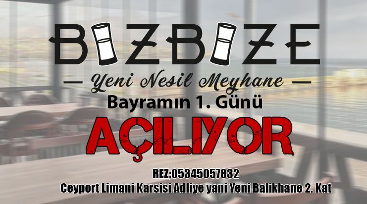 Biz Bize Restorant Açılıyor