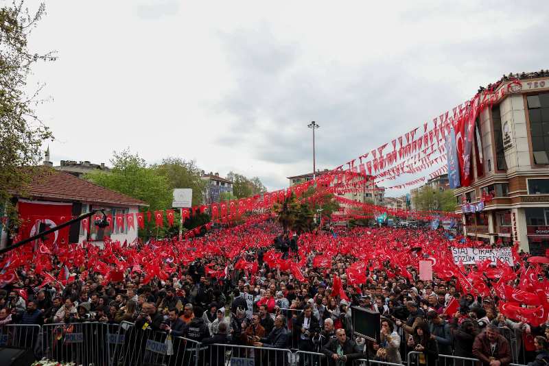 Kılıçdaroğlu'ndan Tekirdağ'da Tarihi Miting, Bu Zamana Kadar Olanların En Kalabalığıydı