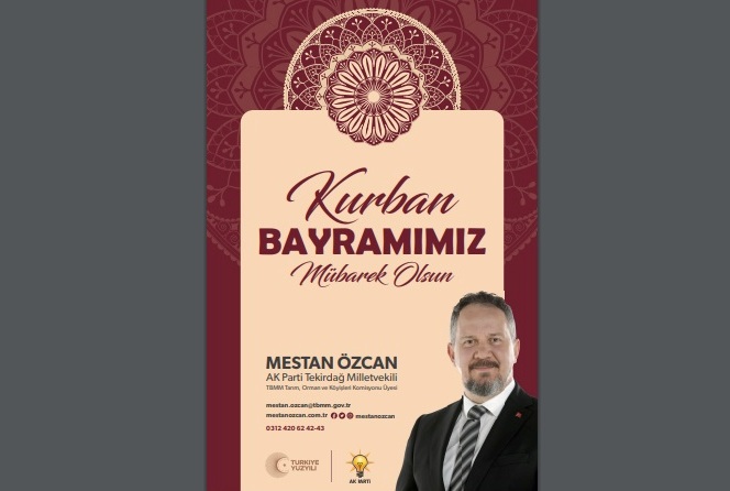 Mestan Özcan'dan Bayram Kutlaması