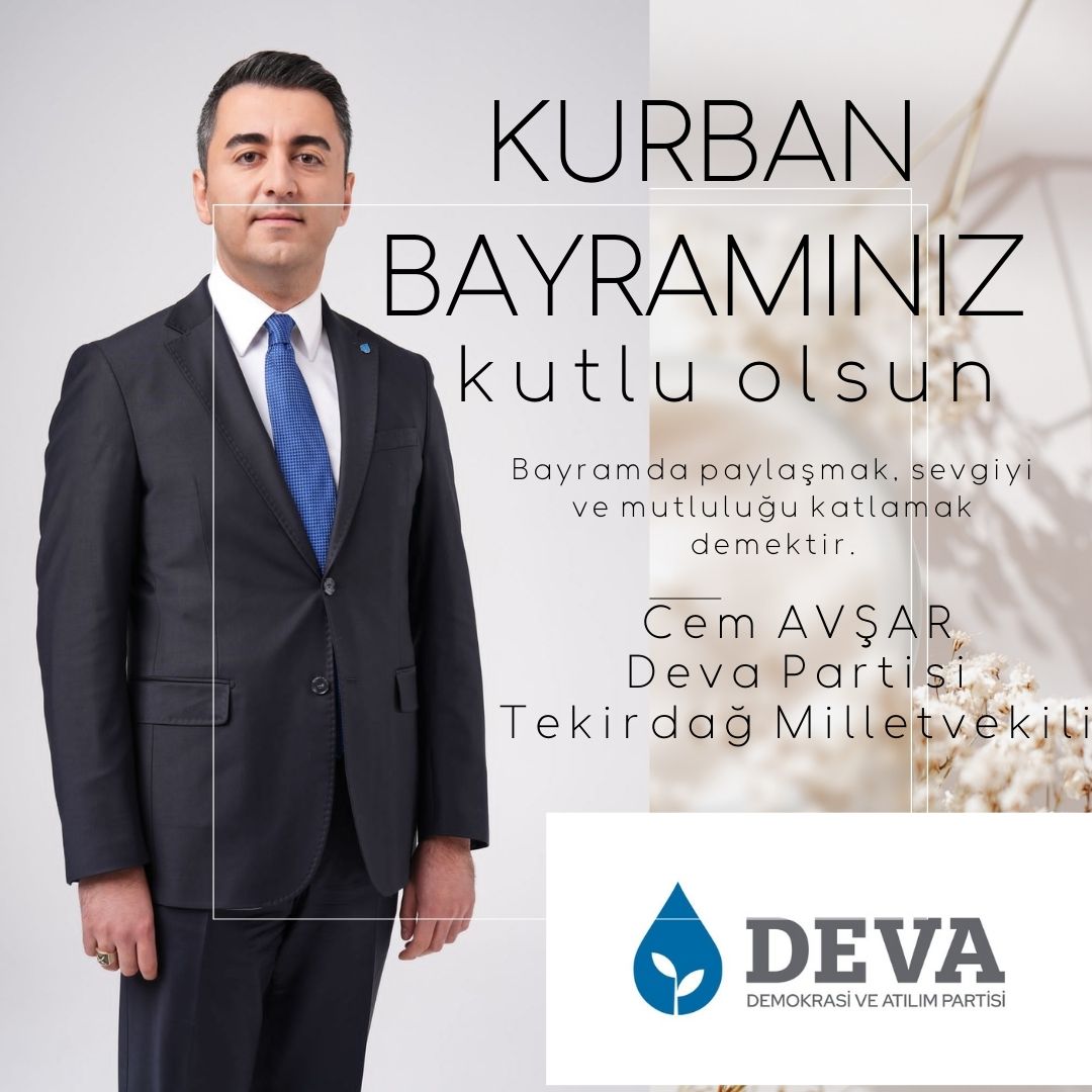 Cem Avşar'dan Kurban Bayramı Kutlaması