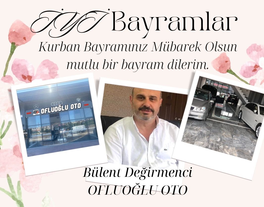 Bülent Değirmenci'den Kurban Bayramı Kutlaması