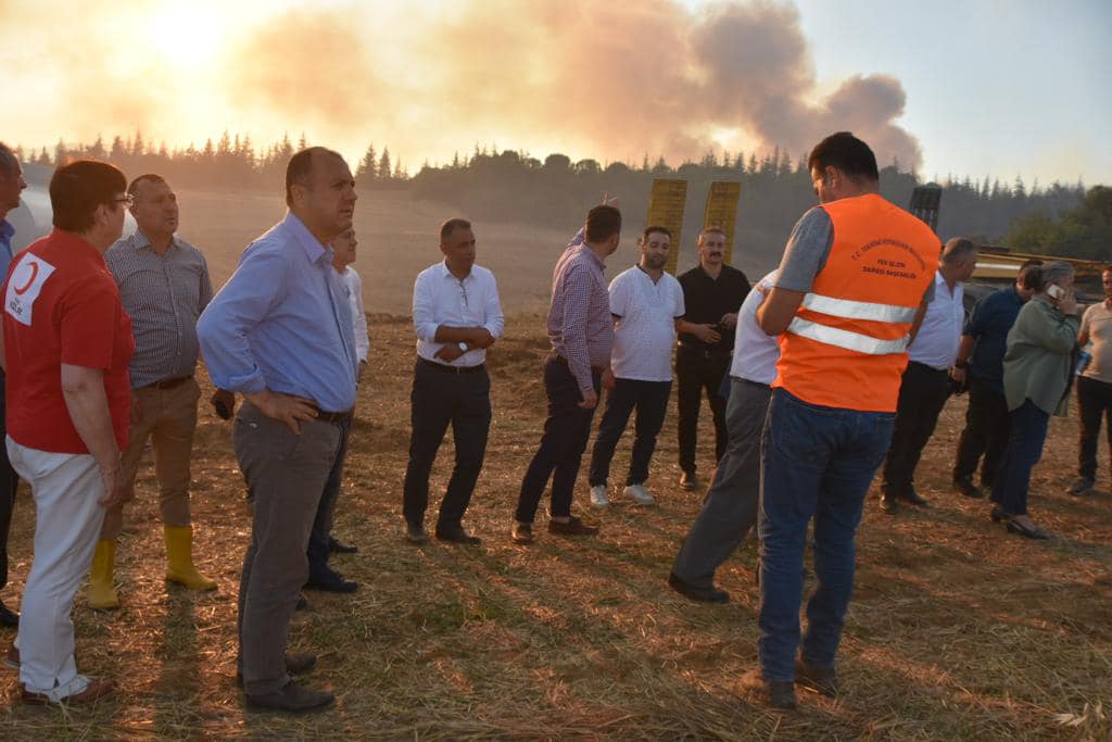 Malkara'daki Yangındaki Son Durumu AFAD Başkanı Açıkladı