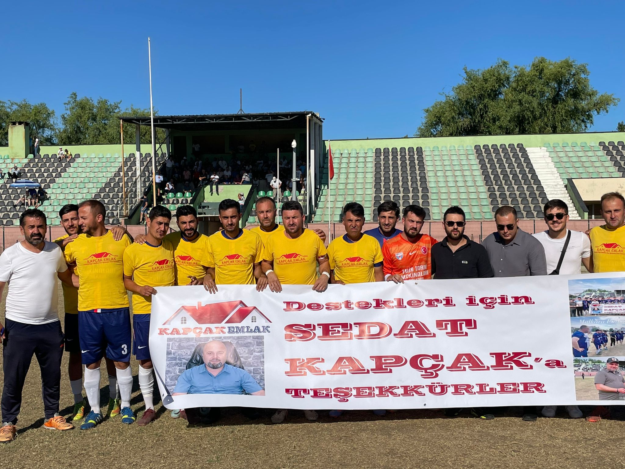 Kapçak Emlak'tan Futbola Destek