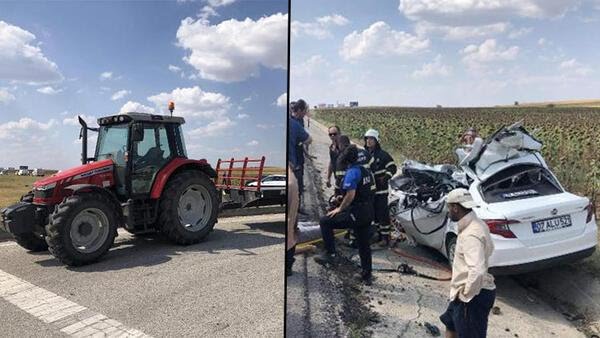 Kazada Bir Polis Öldü, 2'si Ağır Yaralı