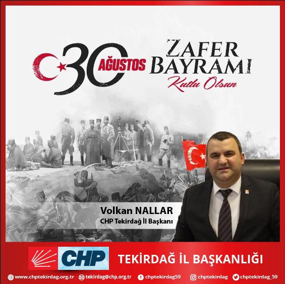 Volkan Nallar'dan Zafer Bayramı Kutlaması