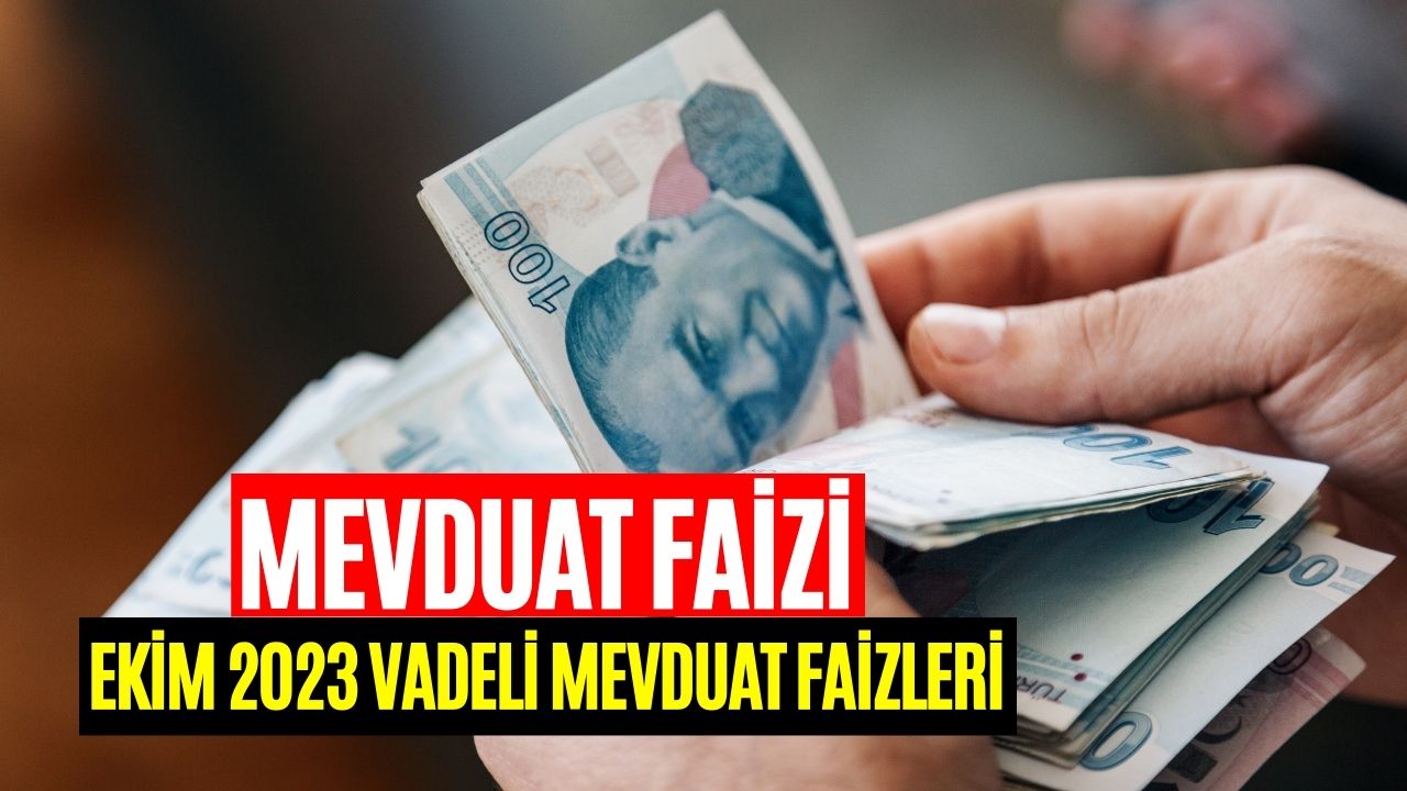 Mevduat Faizi Ekim Ayı Hesabı! 50.000 TL’nin 32 Günlük Getirisi