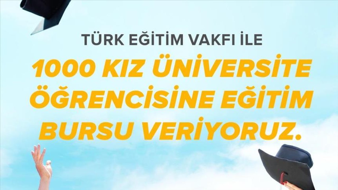 Pegasus'tan 1000 Kız Öğrenciye TEV Bursu