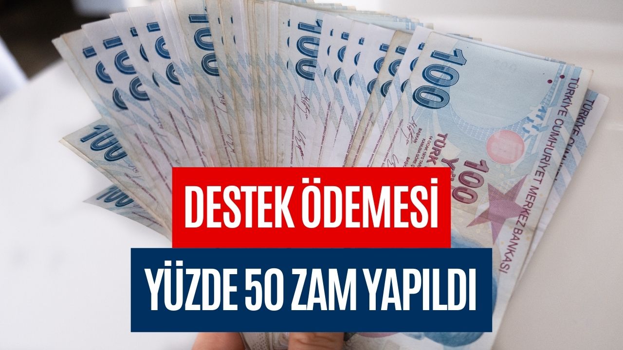 Destek Ödemesine Zam Müjdesi! Bakanlık Resmen Duyurdu