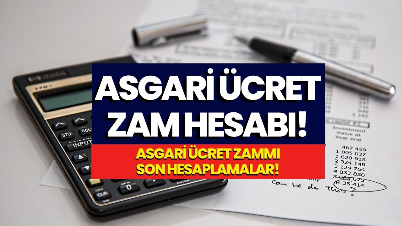 Maaşı Asgari Ücret Olana Müjde! Binlerce Lira Zam Bekleniyor