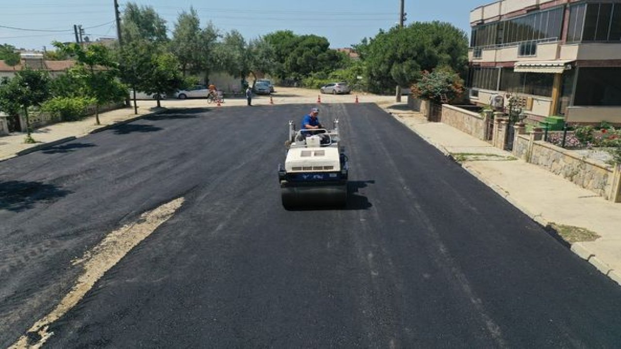 Erikli'de Yol Yapım Çalışmaları Devam Ediyor