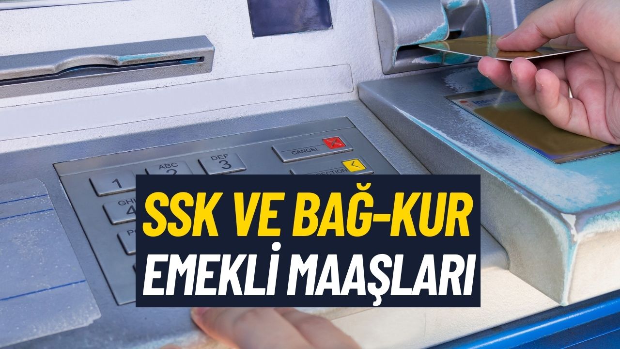 Kasım Ayı Emekli Maaşları! SSK ve Bağkur Maaş Ödeme Tarihleri