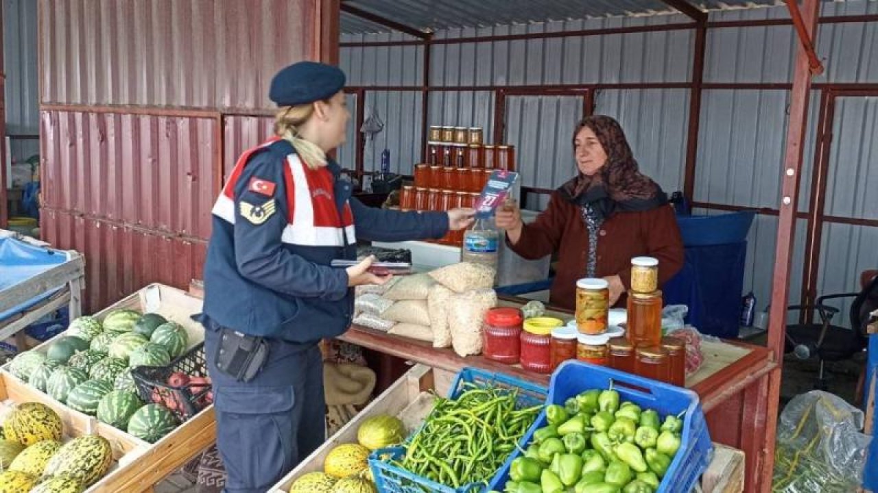 Edirne'de Jandarma Bilgilendirme Yapmaya Devam Ediyor