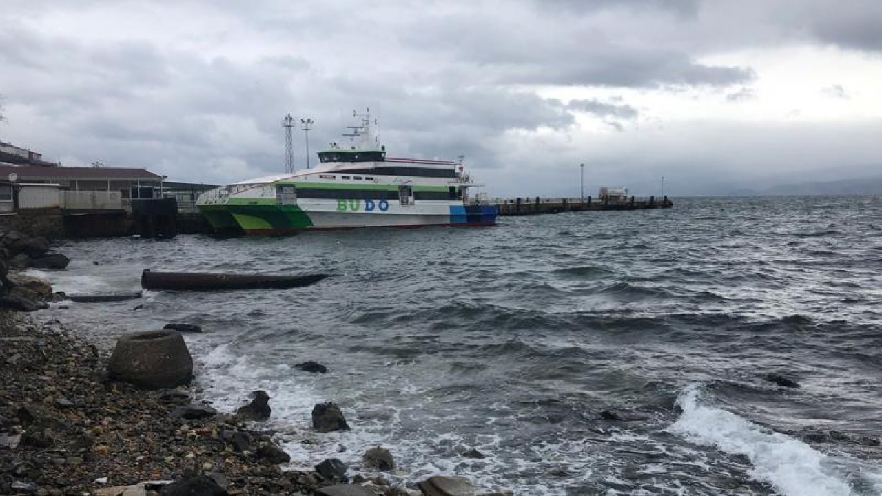 Bursa-İstanbul Deniz Otobüsleri İptal Edildi