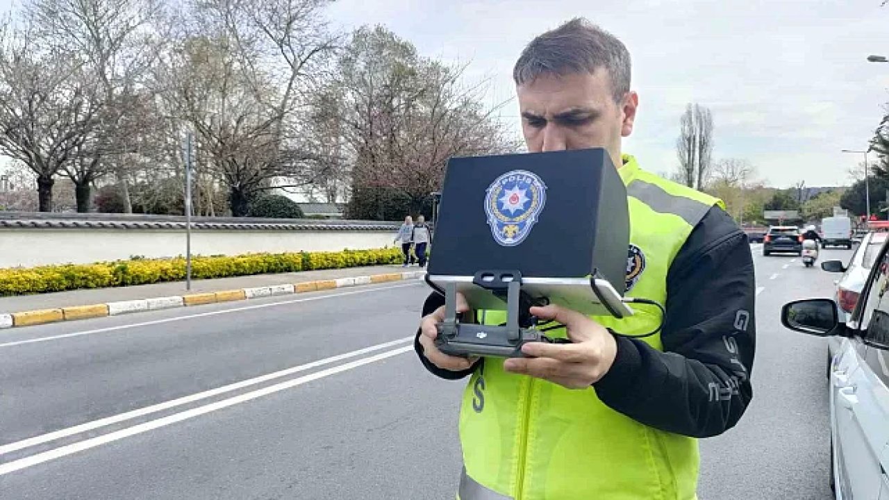 Yaya Geçitlerinde Dron Destekli Trafik Denetimi Yapıldı