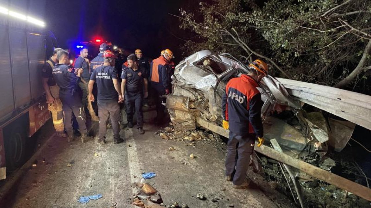 Kestel'deki Kazada 1 Kişi Yaşamını Yitirdi, 2 Kişi Ağır Yaralandı