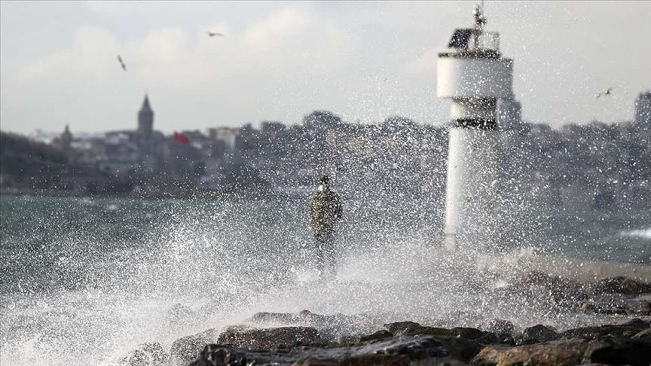 Marmara Bölgesi İçin Fırtına Uyarısı