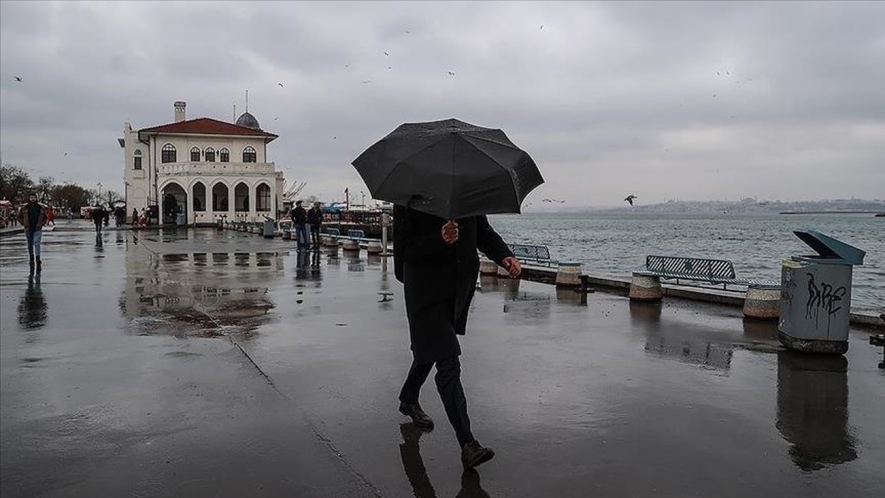 İstanbul'a Fırtına ve Sağanak Uyarısı Yapıldı