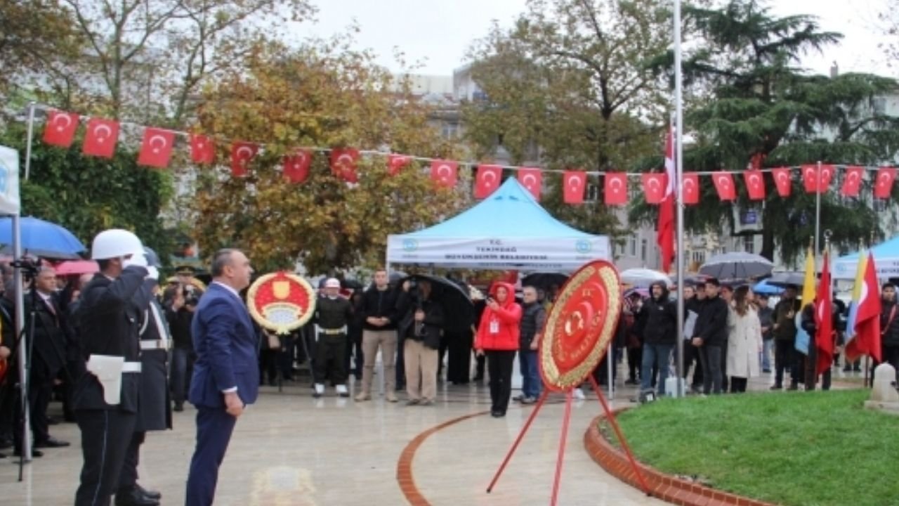 Tekirdağ'ın Kurtuluşunun 101. Yılı Kutlandı