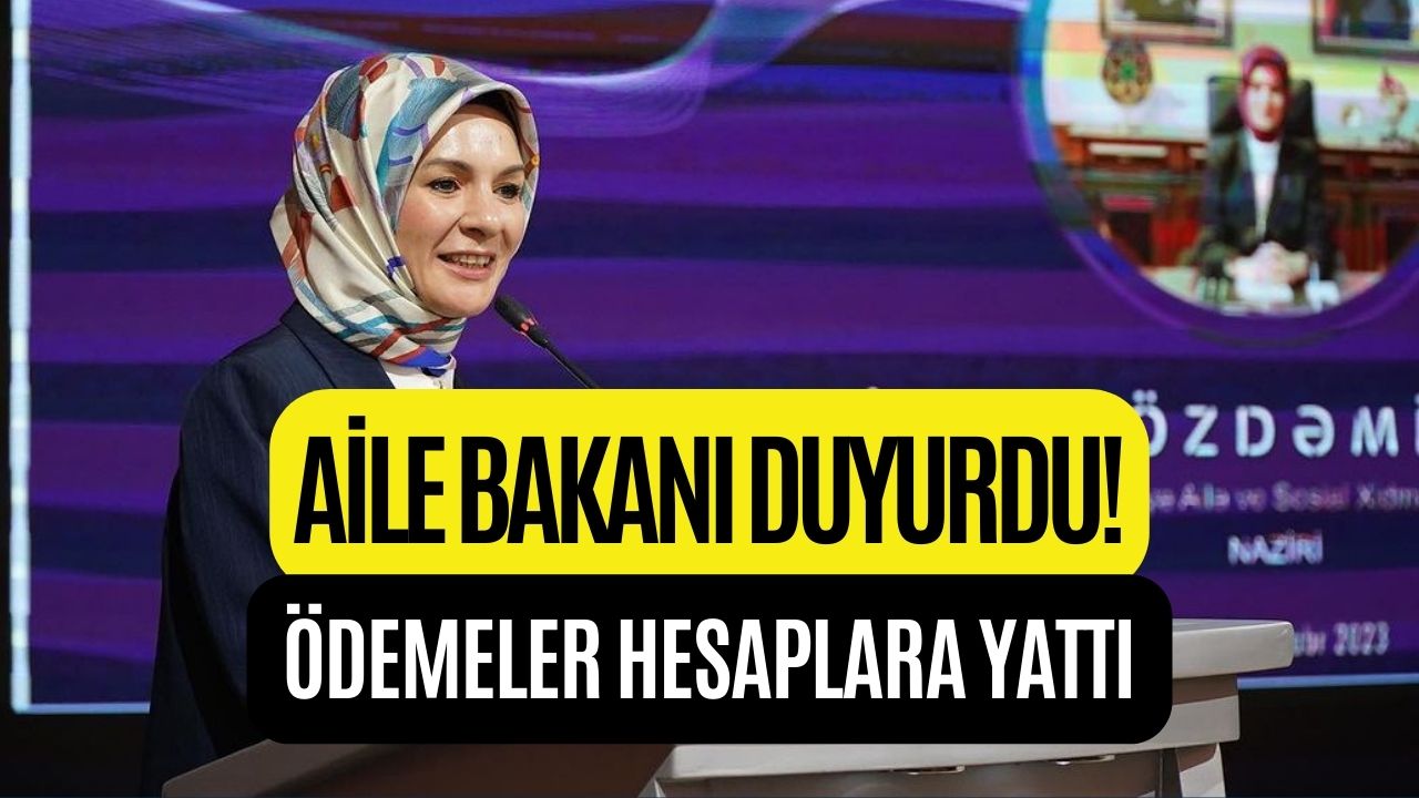 Kasım Ayı Sosyal Yardımı! Aile Bakanlığı 2.8 Milyar TL Verdi