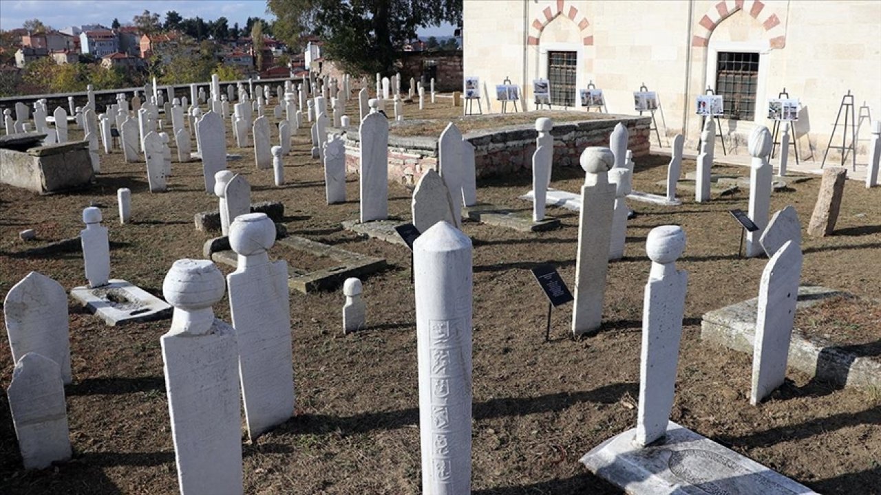 Edirne'de Osmanlı Dönemi Mezarlıkları Onarıldı