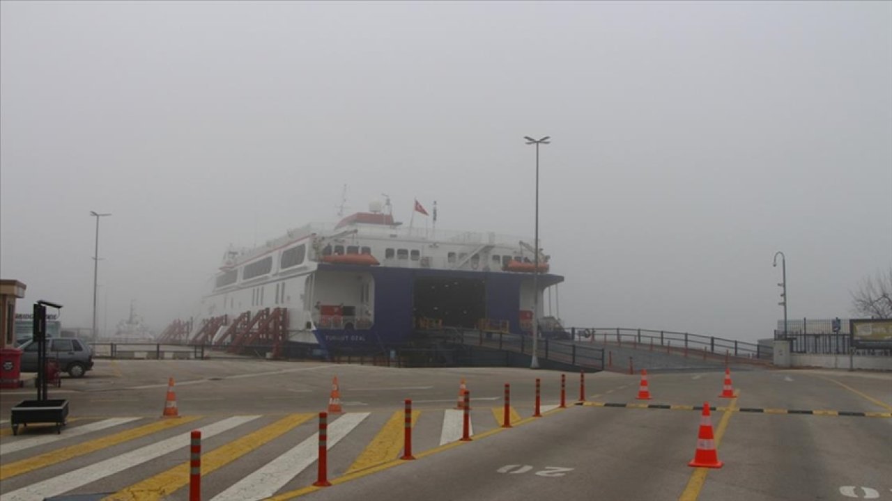 Güney Marmara'da Feribot Seferleri İptal Edildi