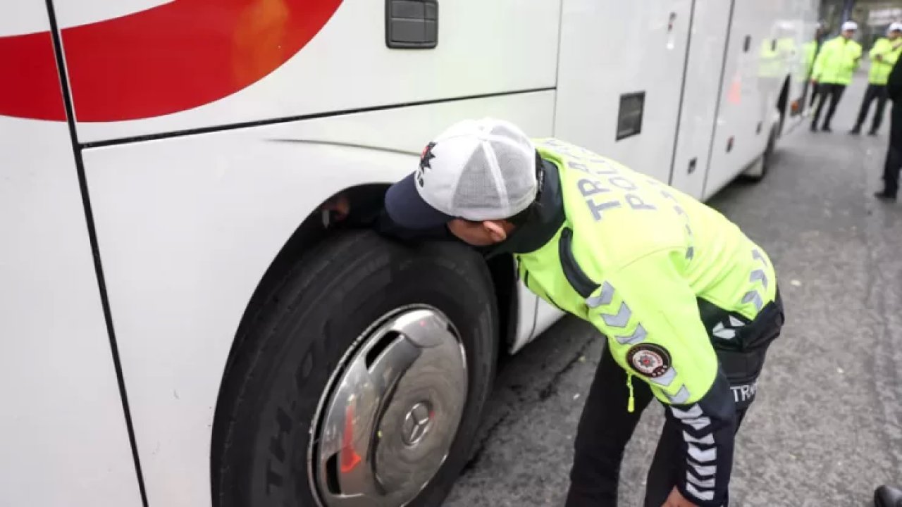 İstanbul'da Kış Lastiği Denetimi Gerçekleştirildi