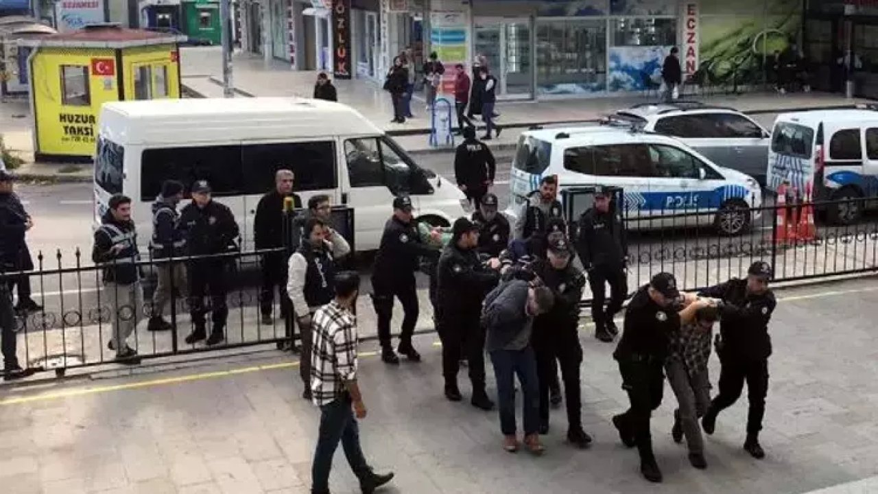 Çerkezköy'de Polise Mukavemetten 6 Şahıs Gözaltına Alındı