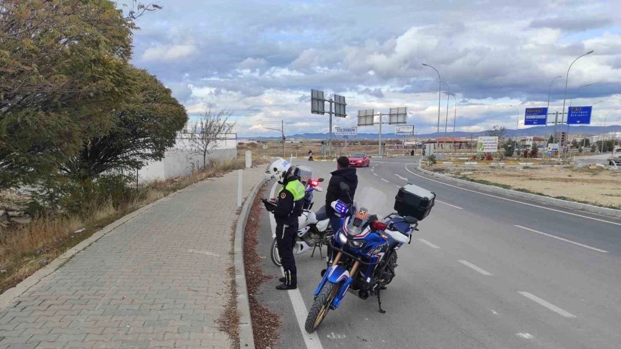 Kırklareli'nde Motosiklet Denetimleri Yapıldı