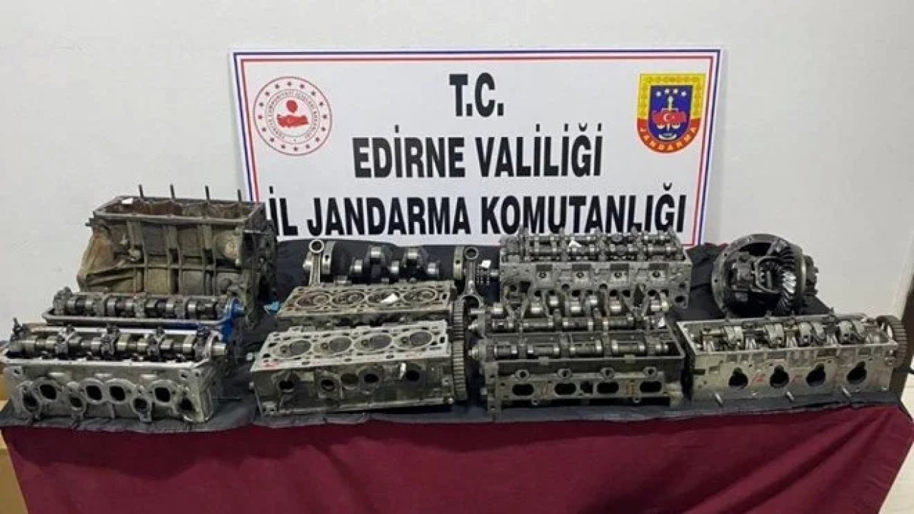 Edirne'de Gümrük Kaçağı Ürünler Ele Geçirildi